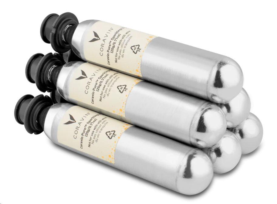 Coravin Pure Sparkling CO2 6pcs