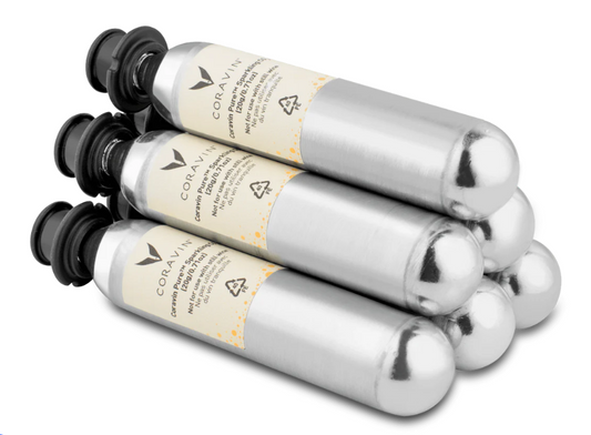 Coravin Pure Sparkling CO2 6pcs