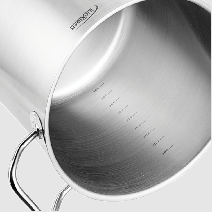 Inoxibar Tall casserole dish with lid