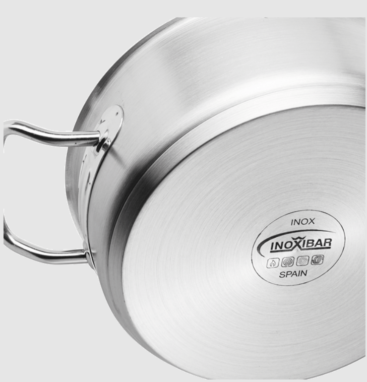 Inoxibar Tall casserole dish with lid