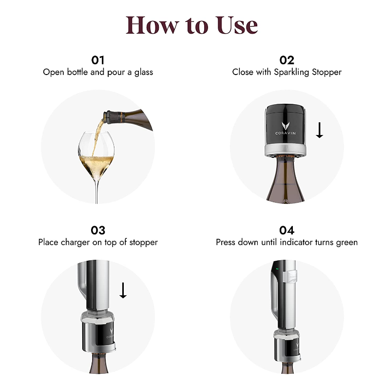 Coravin Sparkling Stoppers 2pcs