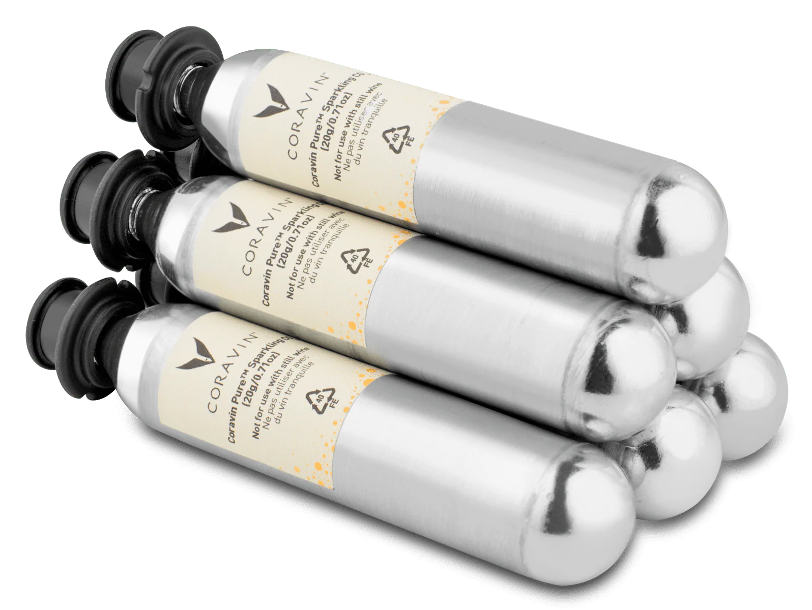 Coravin Pure Sparkling CO2 Capsule (20g/27ml)