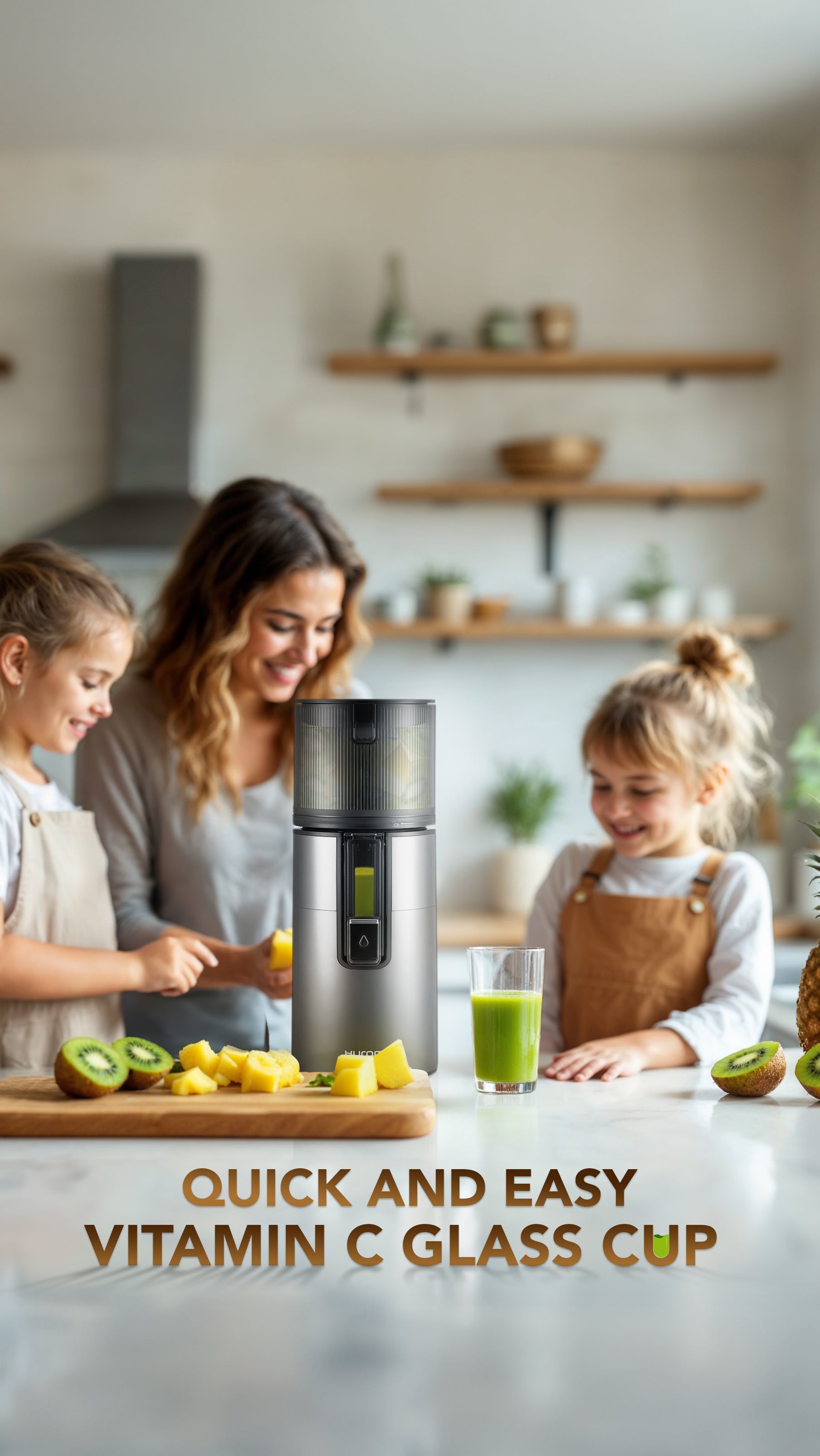 Hurom Slow Juicer H400 Titanium Grey